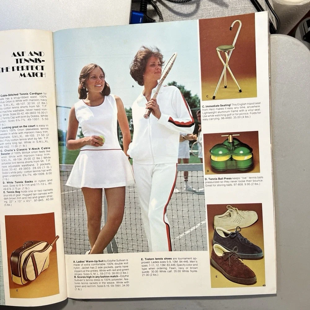 Abercrombie & Fitch The Blazed Trail 1974 Vintage Sporting Goods Catalog